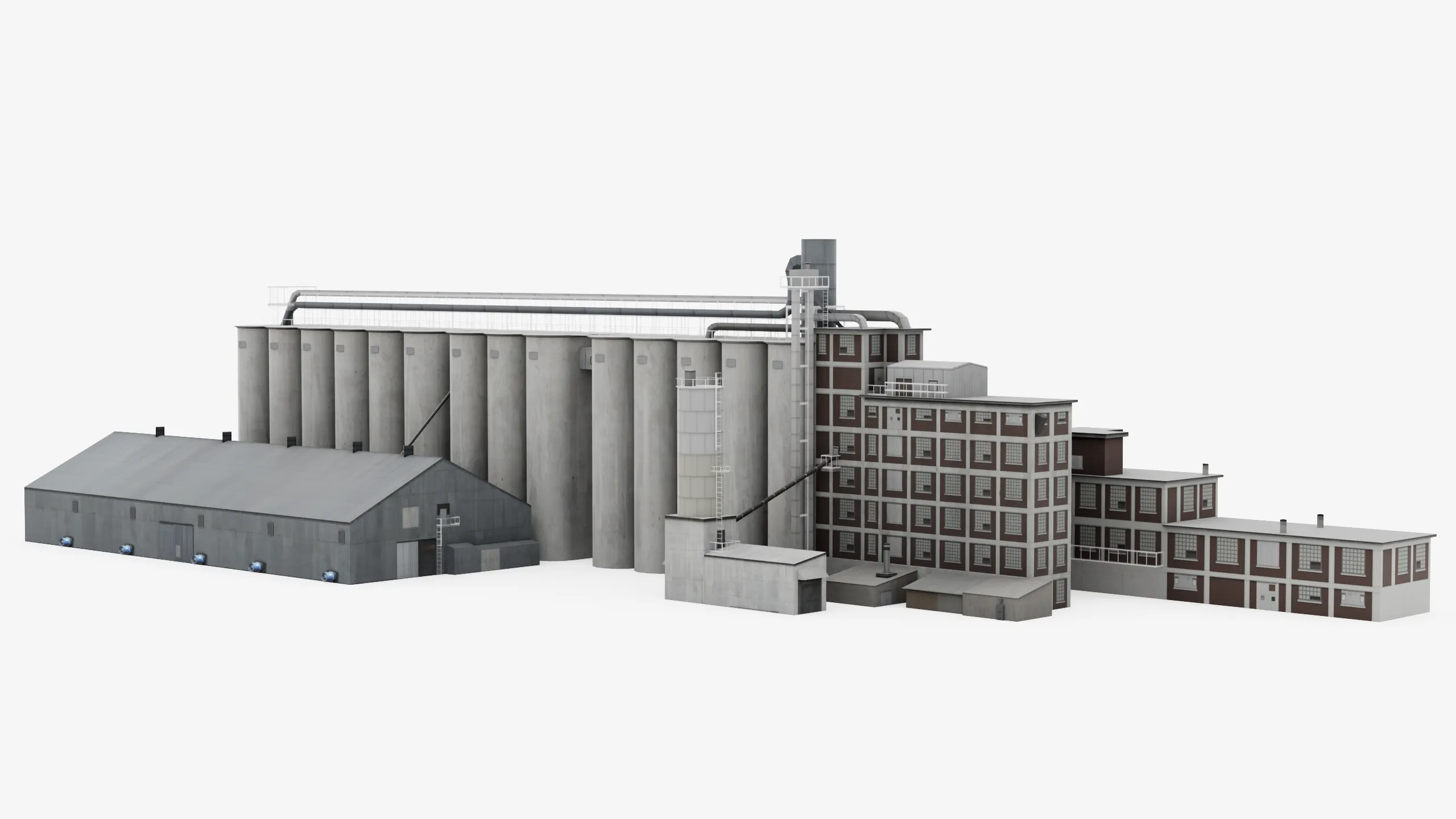 Render image of Great Falls Silo